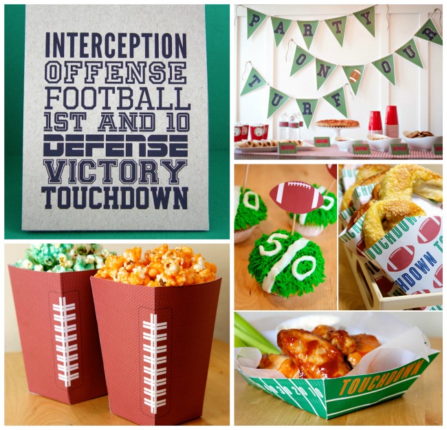 Free Super Bowl Printables You'll want At Your Next Party! - B. Lovely Events