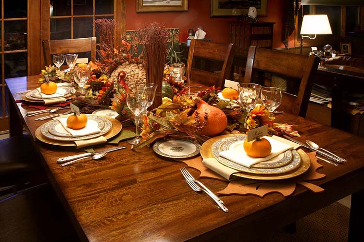 Beautiful Thanksgiving Table Design- B. Lovely Events