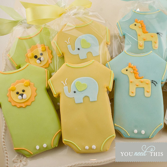 baby-shower- onesie cookies