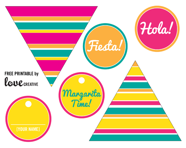 Cinco De Mayo Free Printables - B. Lovely Events