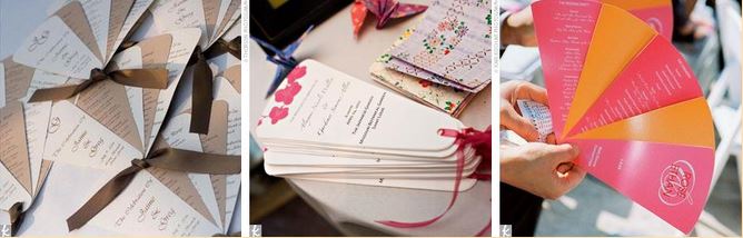 free wedding fan programs and free wedding fan program templates