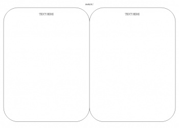 free wedding fan programs and free wedding fan templates in 4 different shapes