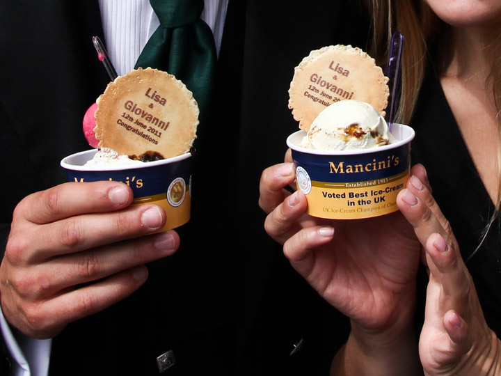 Custom Ice Cream for your wedding-awesome!