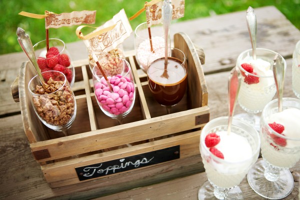 Seriosuly Lovely Ice Cream Toppings Display!
