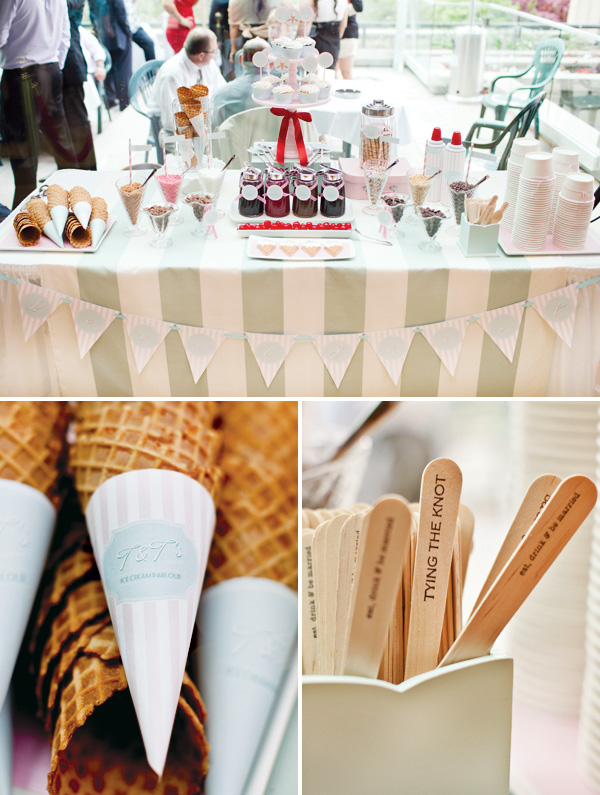 vintage ice cream parlor-this one is for an engagment party!