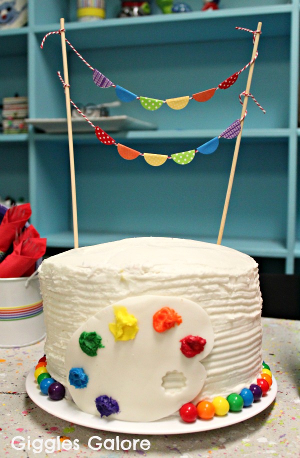 Art Party Cake-soo cute!