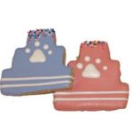 Birthday Cake Dog Cookies