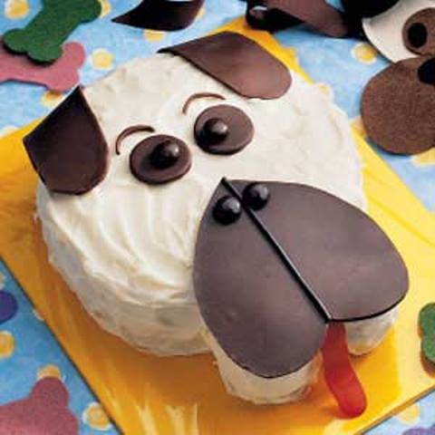 Cute Dog Birthday cake!