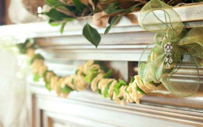 Dried Apple Garland for Fall decorating
