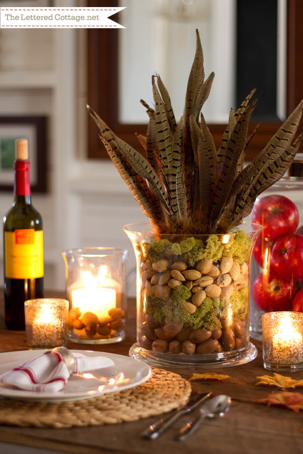 Fall Decorating With Nuts