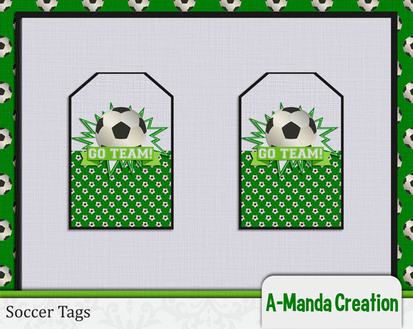 Soccer Party Free Printable Tags