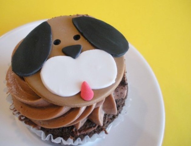 dog cupcake puppy!