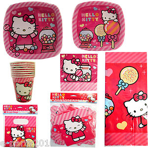 Adorable Sweet 16 Hello Kitty Birthday Set