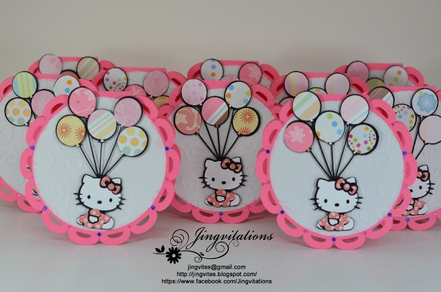 Amazing Hello Kitty invitations