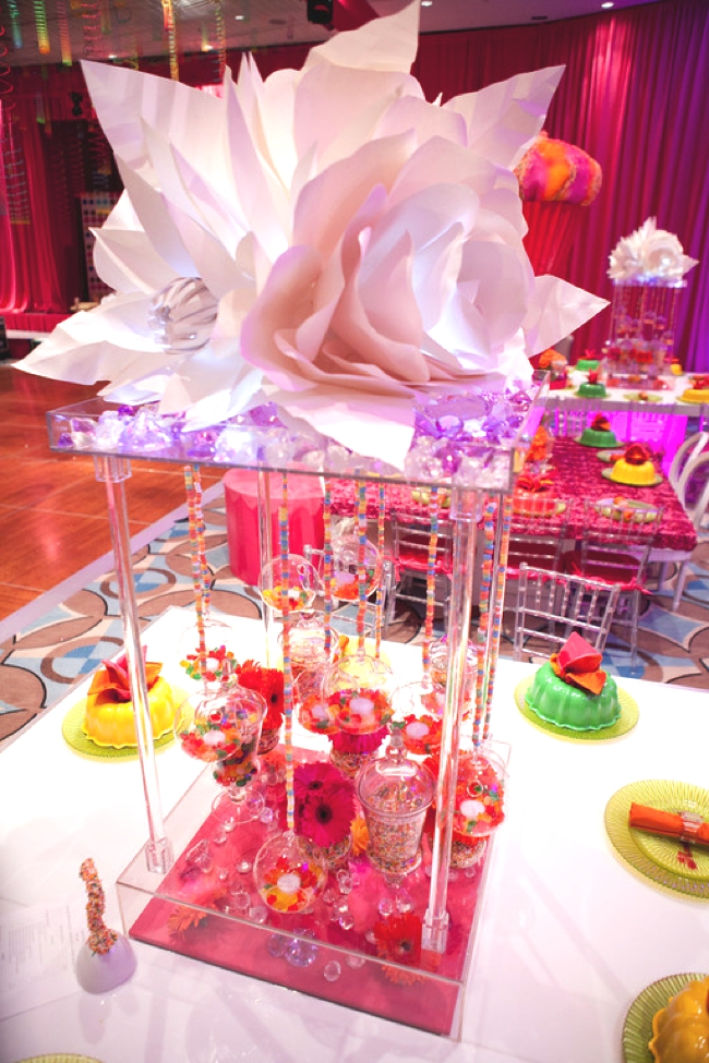 Candy Party Centerpieces-love this for a mitzvah