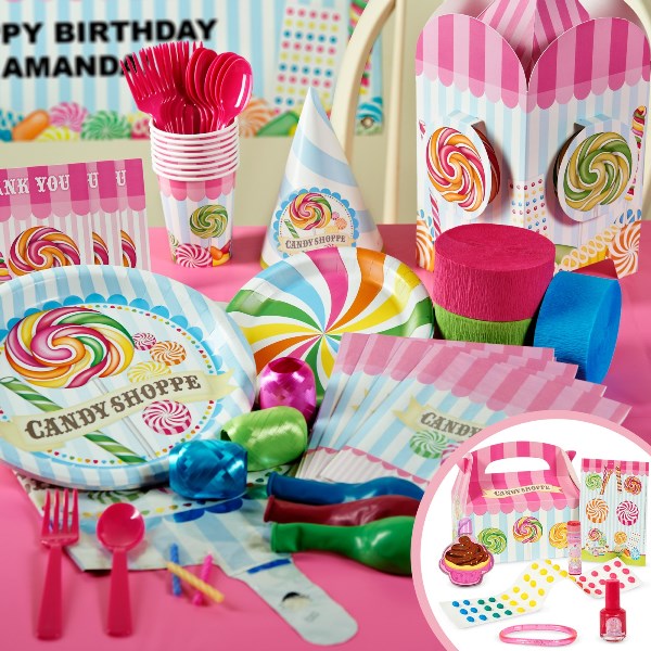 Candy party supplies