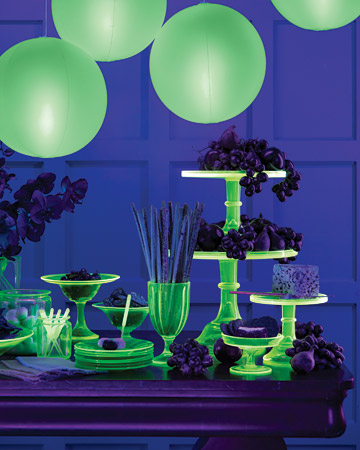 Fabulous Glow Party Decorations. See More Glow In The Dark Party Ideas On B. Lovely Events