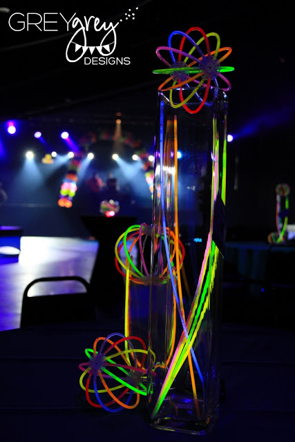 Glow In The Dark Party Centerpieces. See More Glow In The Dark Party Ideas On B. Lovely Events