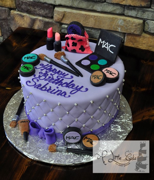 Mac Sweet 16 cake