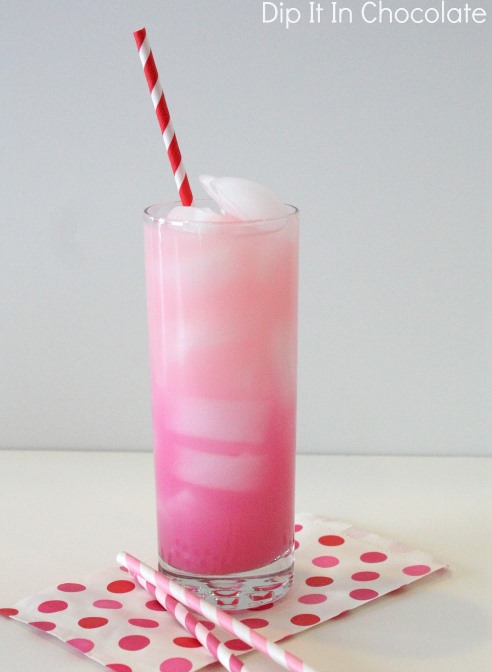 Pink Ombre Drinks