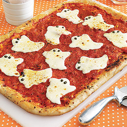 Yes! make this awesome ghost pizza