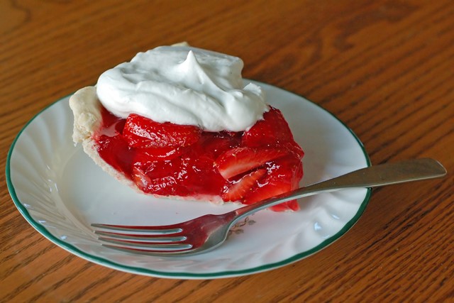 Berries and Whipped Cream Pie