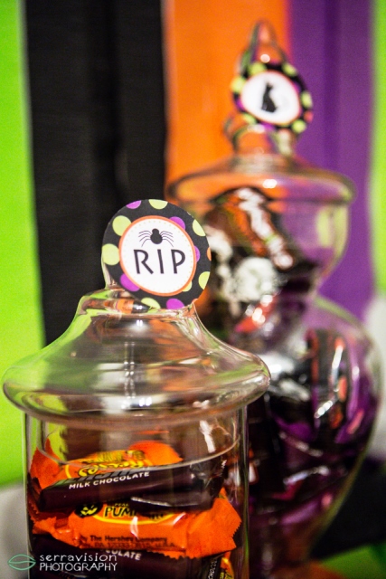 Halloween Candy Jars-B. Lovely Events