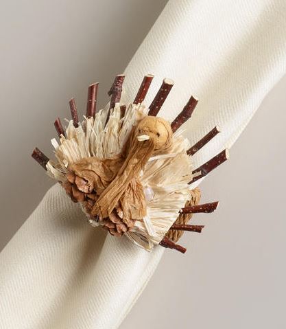 Natural Twig turkey napkin ring