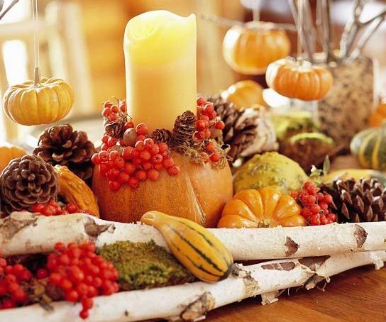 Creative Fruit Thanksgiving Table Centerpiece Decorating Ideas Cool Designs