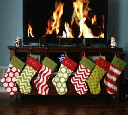 Bold and beautiful Christmas Stockings