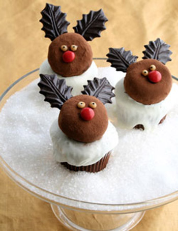 Love these Reindeer cupcakes!