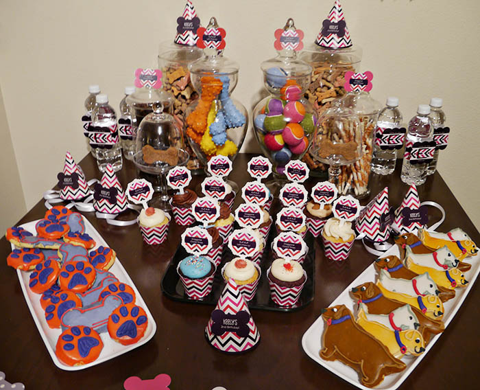Adorable Dog Party ideas- B. Lovely Events