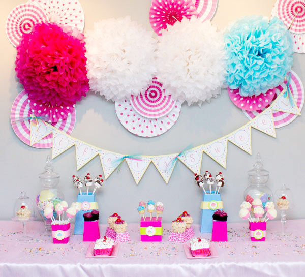 Cupcake Party Dessert Bar! B. Lovely Events