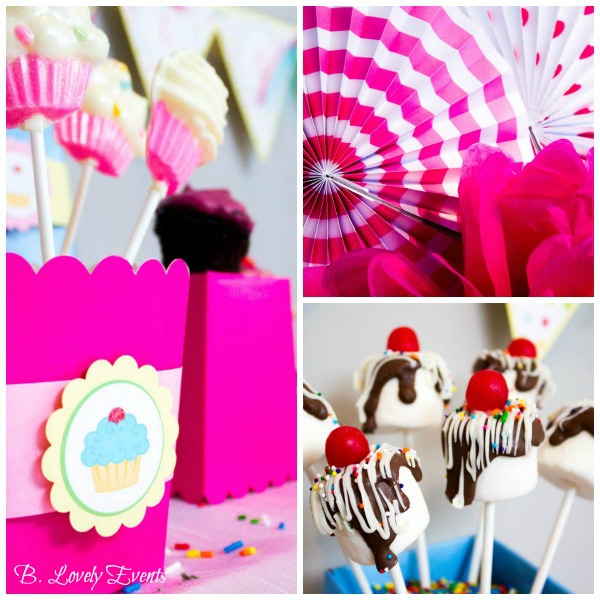Cupcake party dessert bar! - B. Lovely Events