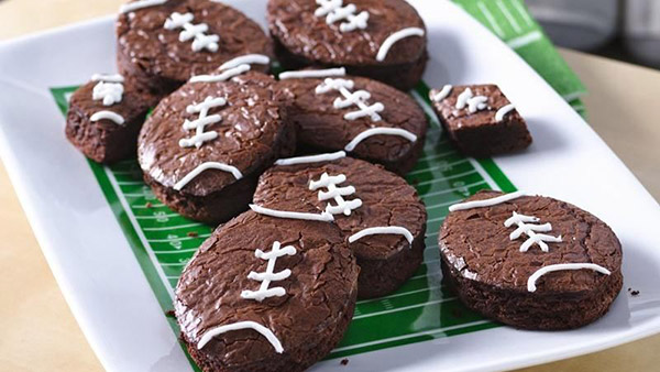 Football brownies!