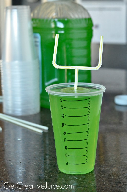 Football drink cups- great for football parties!