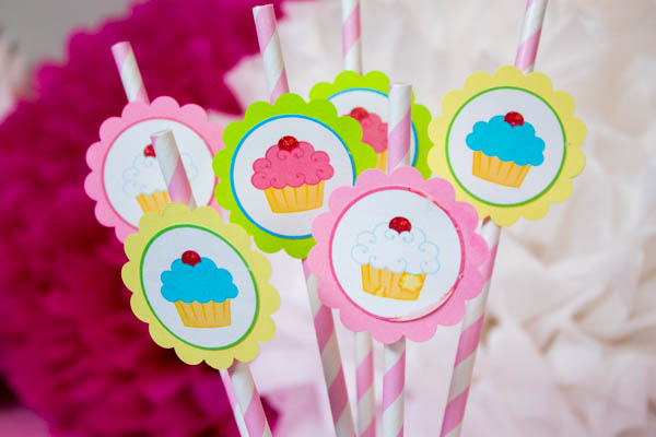 I Love these cupcake Straws