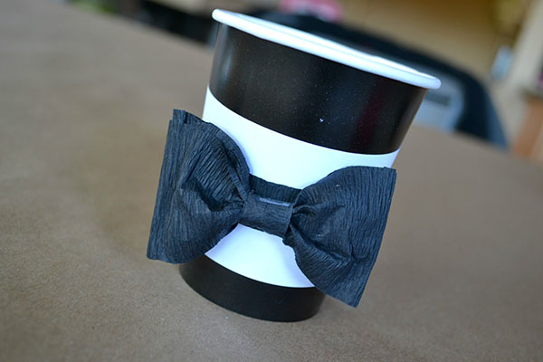 Darling tuxedo cups for the oscars