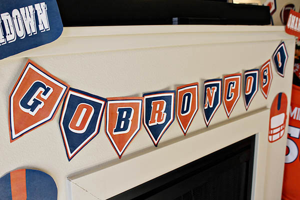 Go Broncos party banner!