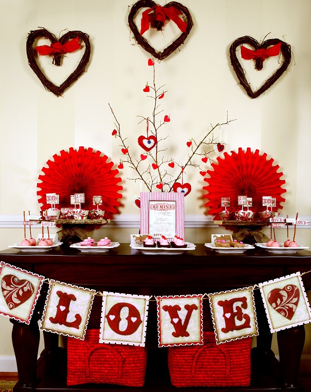 Rustic Valentine's Day Party