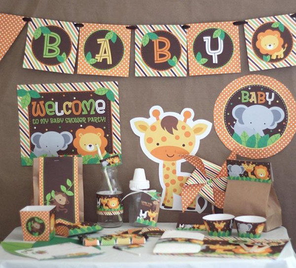 This is such a such Baby Shower theme!