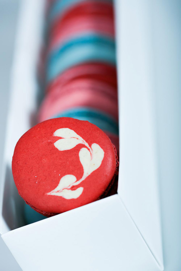 Valentine's Day Cute macaroons- B. Lovely Events