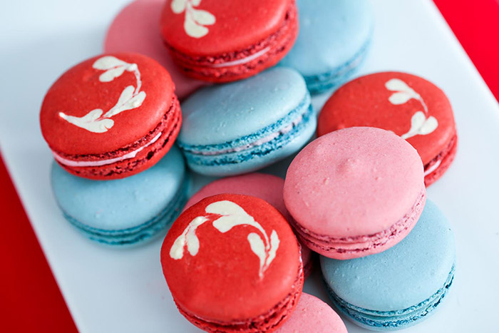Valentine's Day Macaroons - B. Lovely Events