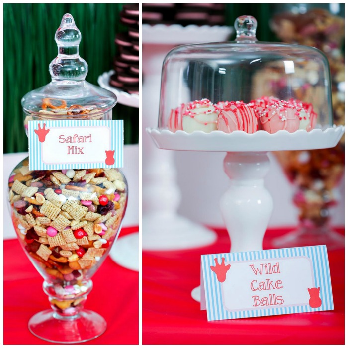 Wild About You Valentine's Day Party treats - B. Lovely Events