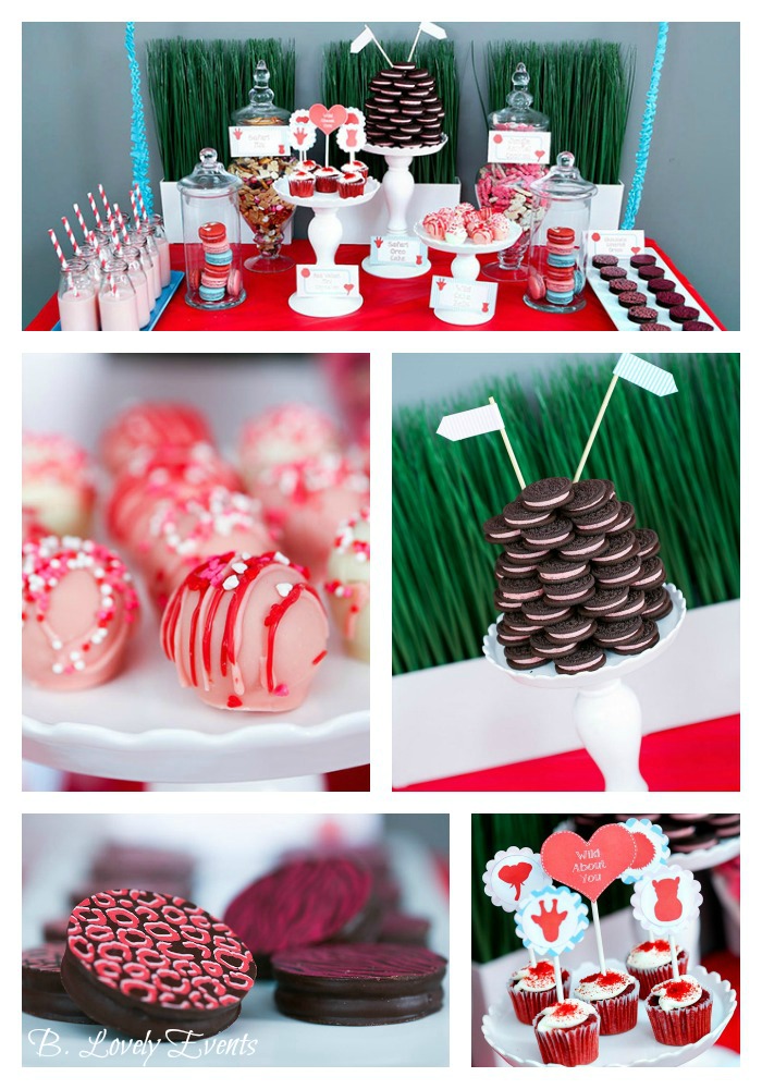 Wild About You Valentine's Party with too cute details!! - B. Lovely Events