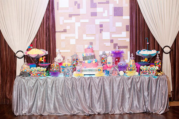 Adorable Cirque Du Soleil Sweet 16 Party- B. Lovely Events