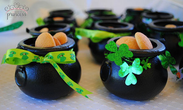 Adorable pots of gold for St. patrick's day