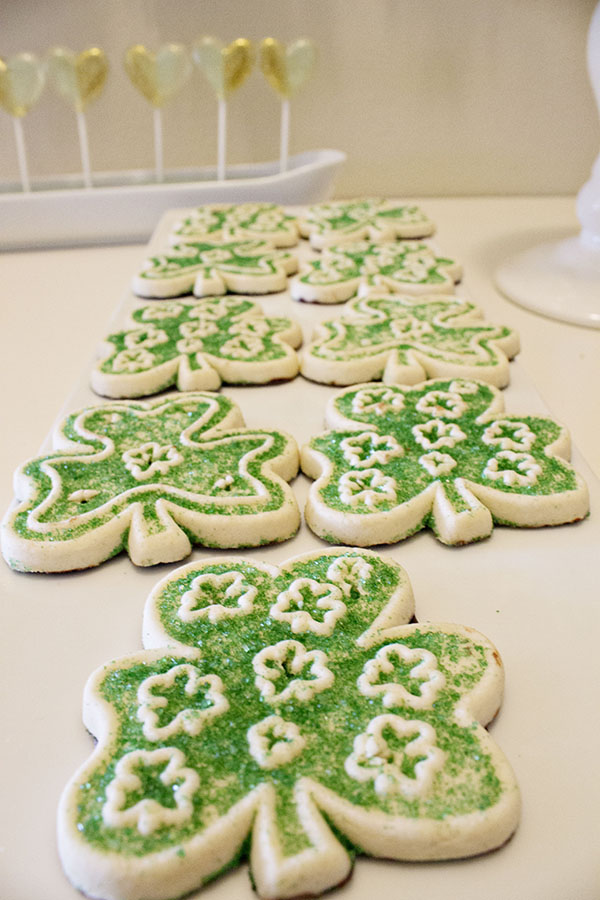 Amazing Shamrock Cookies For Our Lucky In Love