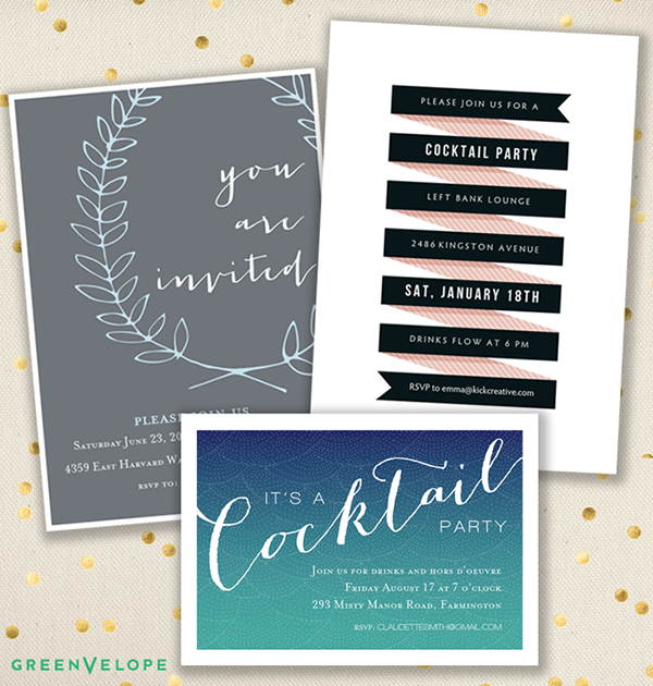 Giveaway! Win an online invite set from Greenvelope. Lots of Parties to choose from!