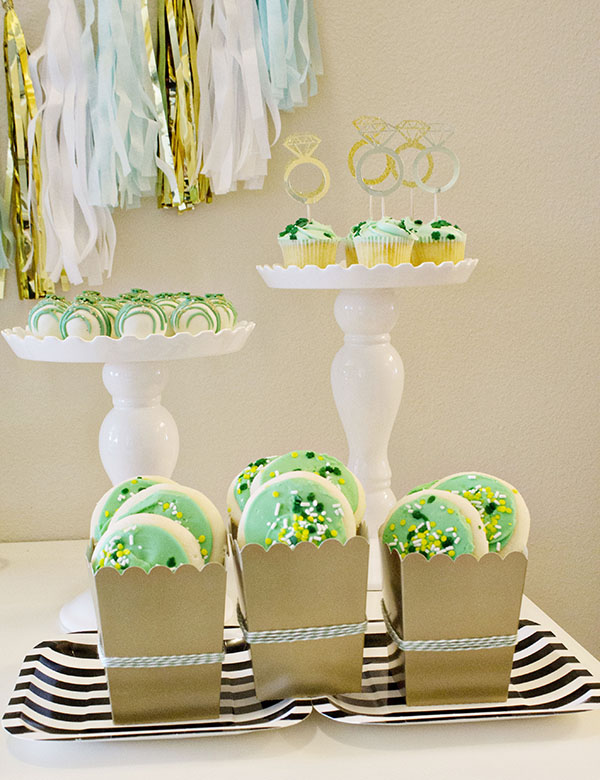 Lucky In Love Engagement Party With A St. Patrick's Day twist! -B. Lovely Events